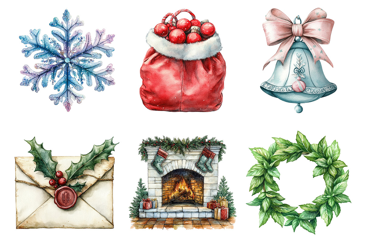 Christmas Mint Clipart, an Illustration by Daily.Designs (Photo 4 of 5)