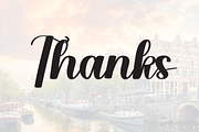 Amsterdam | Script Font, a Handwritten Font by Scratchones (Thumbnail 8 of 8)