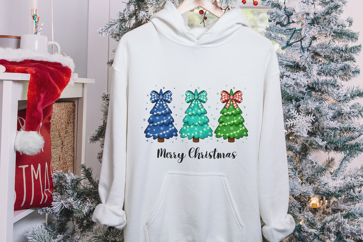Christmas Tree PNG, Snow Scene Clipa, an Illustration by designcity5 (Photo 7 of 8)