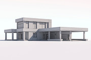 Modern country house, an Architecture 3D Model by profdesign (Thumbnail 7 of 10)