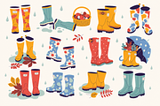 Cozy Autumn Hand Drawn Illustrations, a Seasonal Illustration by Anna Studio (Thumbnail 4 of 8)