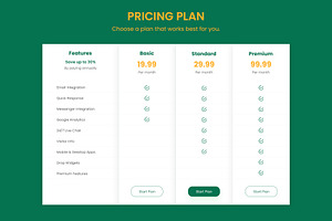 Pricing Plan