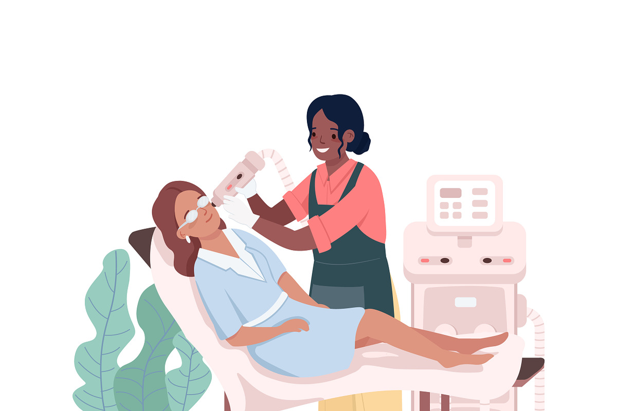 Beauty and spa characters bundle, a Person Illustration by IMG visuals characters (Photo 3 of 21)