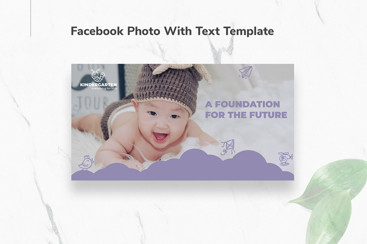 Kindergarten Facebook Materials, a Social Media Template by TemplatesNow! (Photo 6 of 7)