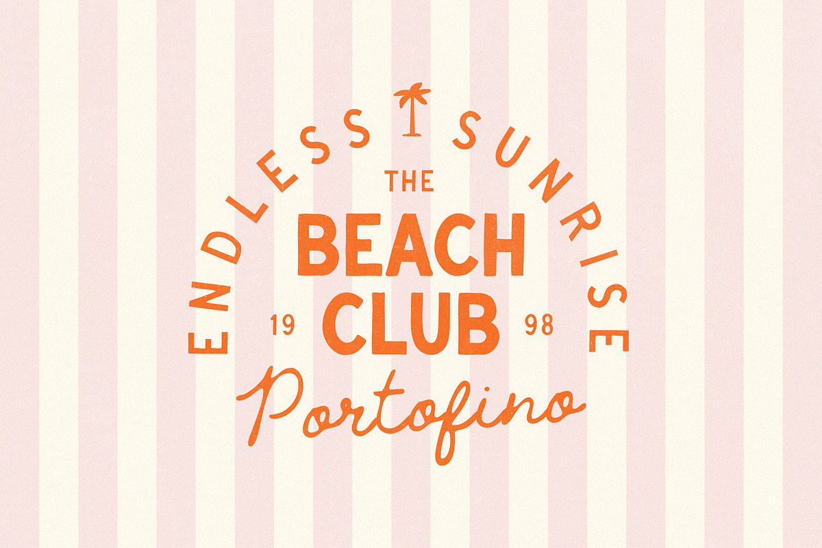 Handwritten Resort Vintage Font Pack, a Handwritten Font by Ayya Studio (Photo 7 of 15)
