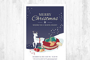 Christmas Greeting Card Templates, a Card Template by BrandPacks (Thumbnail 3 of 11)