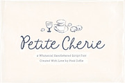 Petite Cherie Handwritten Script, a Handwritten Font by Pink Coffie (Thumbnail 1 of 13)