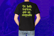 Midnights Kings Blackletter Serif, a Blackletter Font by timelesstype.co (Thumbnail 15 of 20)