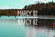 Marcy 02 • Font for creativity, a Font by alekseiderin (Thumbnail 1 of 6)