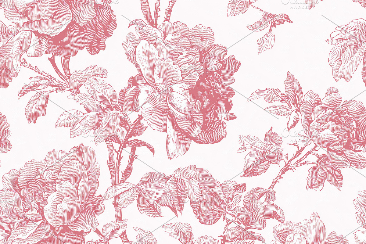 Seamless pattern, seamless repeat pattern featuring antique hand, a Pattern Graphic by Anneleven
