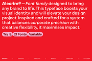 Alecrim, a Sans Serif Font by Latinotype (Thumbnail 7 of 12)