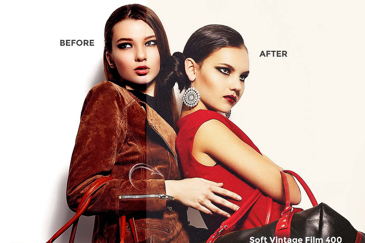 25 Analog FX Photoshop Action Bundle, an Action Add-On by Studio Retouch (Photo 53 of 59)