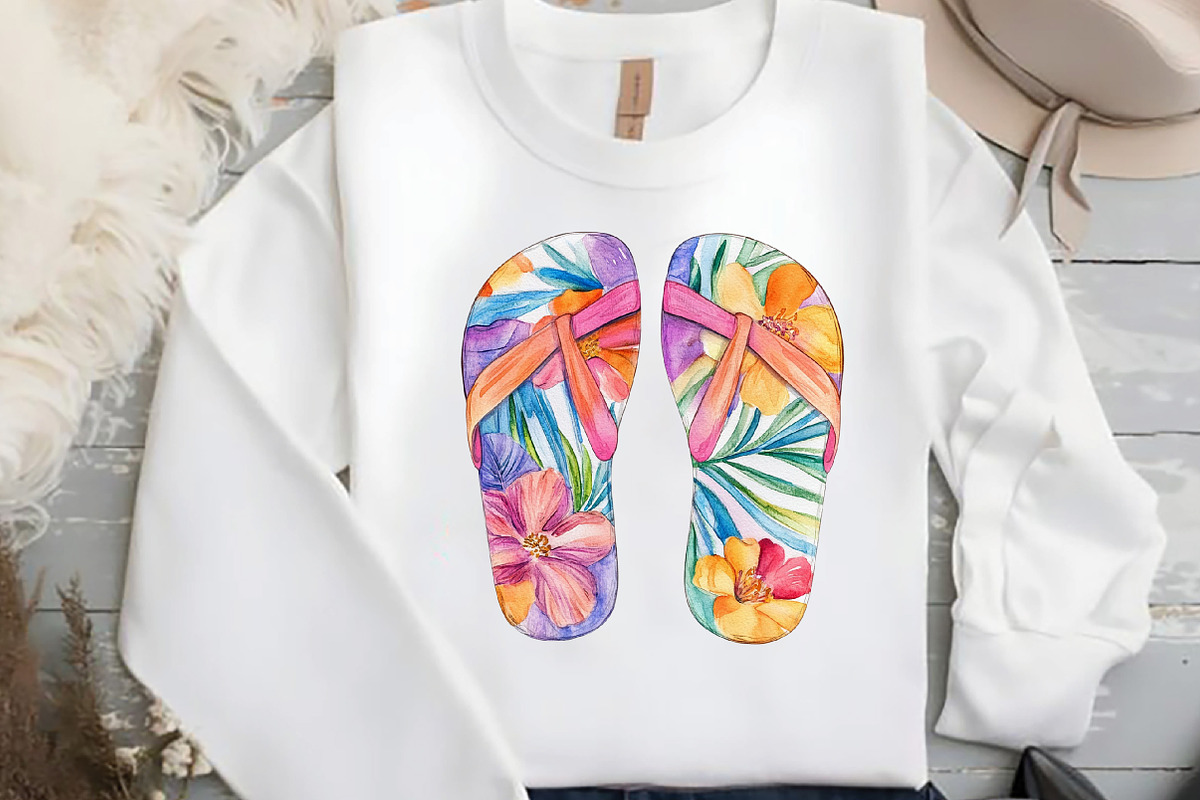 Hand-drawn Summer Sublimation, an Illustration by DreamCafeArt (Photo 6 of 6)