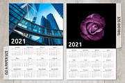 Alfa Calendar Creator 2021, a Stationery Template by inimalGraphic (Thumbnail 3 of 7)
