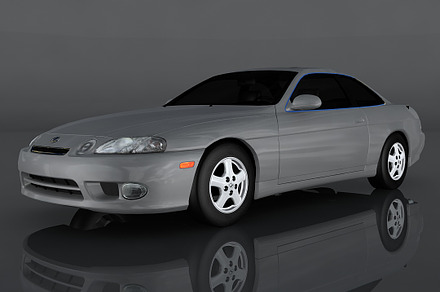 1997 Lexus SC300, a Cars & Vehicle 3D Model by valtriiu