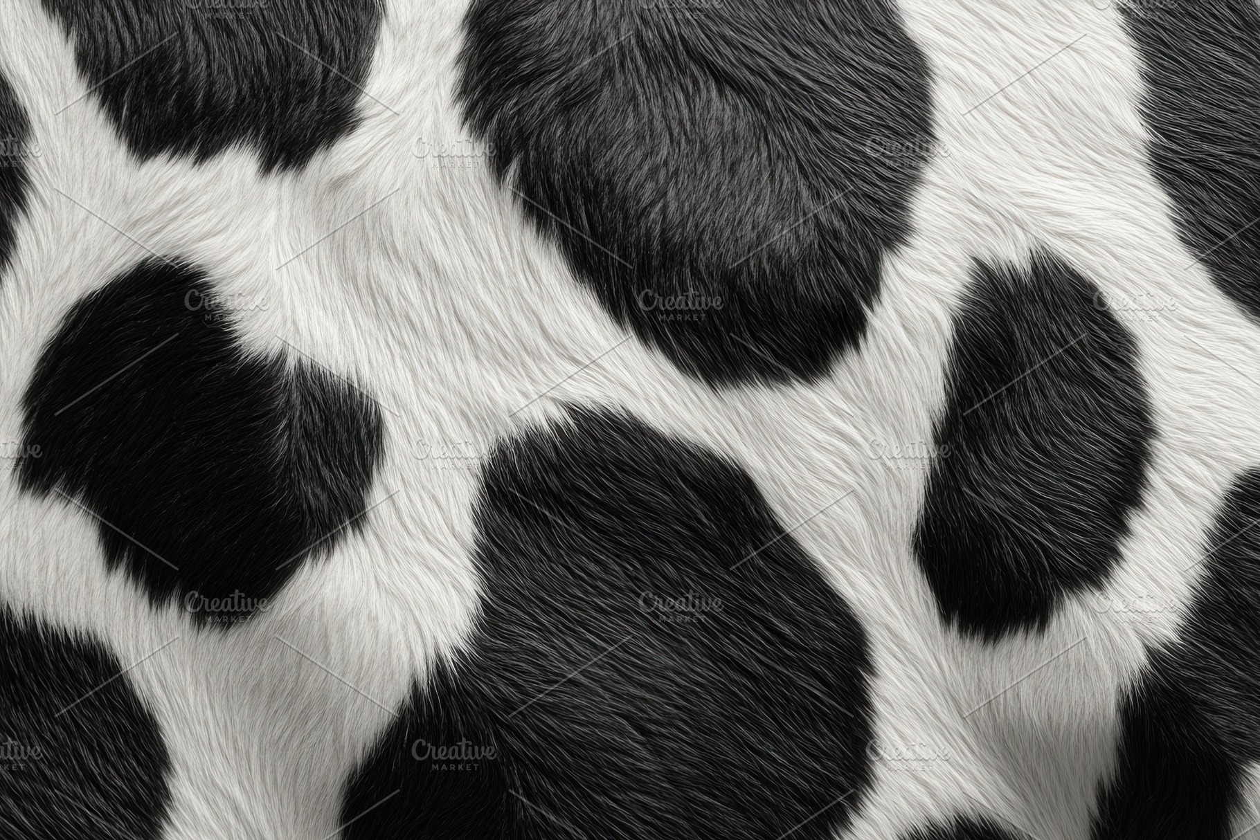 Close up view of a black and white c, a Photo by Tanuart