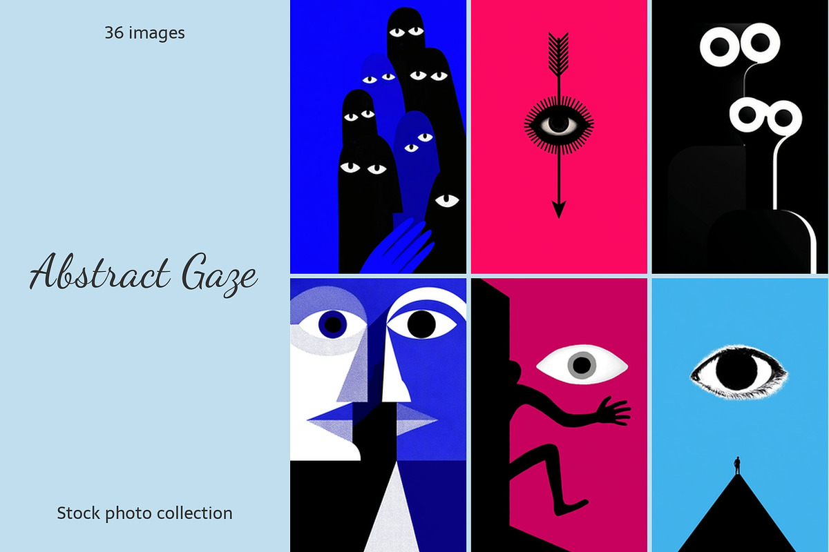 Bold Abstract Character & Pop Art, an Abstract Photo by AI Petr Creative Agency (Photo 1 of 7)