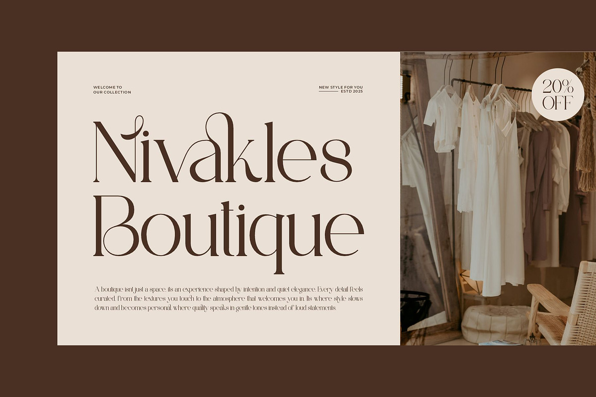 Achilo || Modern Classy Serif Font, a Serif Font by Ermedia Studio (Photo 4 of 10)