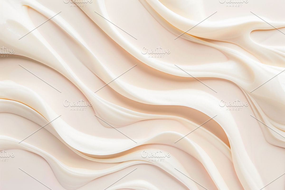 Cream Moisturizer Texture is Waves, a Texture Graphic by VetalStock (Photo 5 of 10)