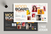 Fashion Mood Board Template, a Social Media Template by MightyDesign (Thumbnail 1 of 6)