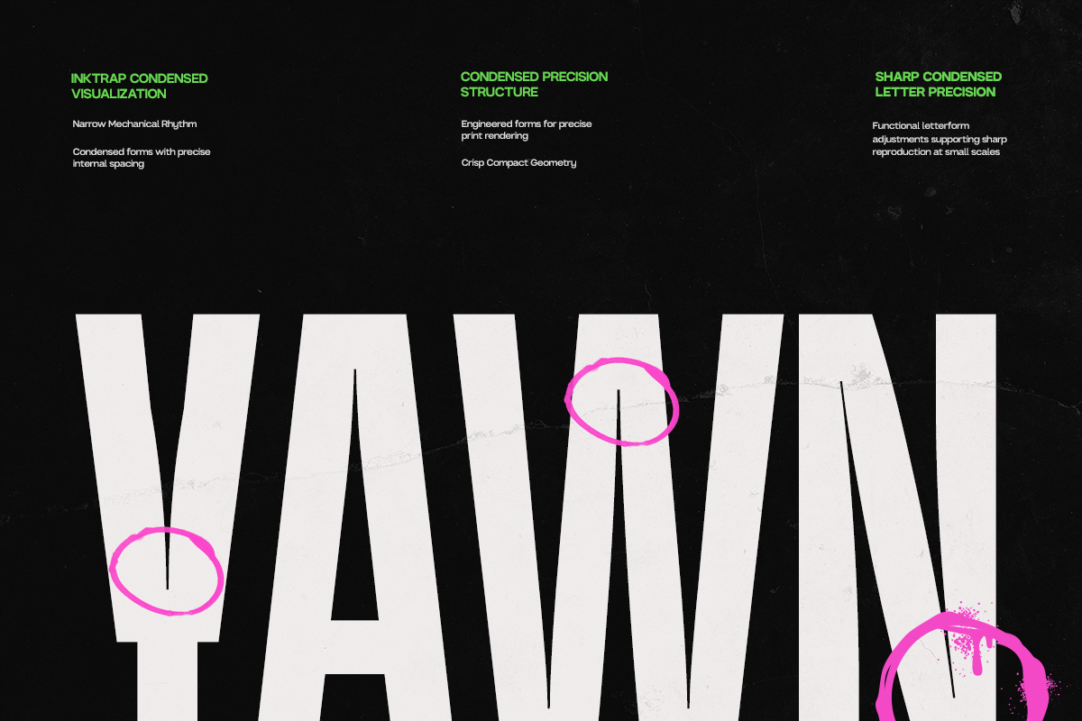TRT Midgod – Modern Condensed, a Sans Serif Font by truetype (Photo 8 of 15)