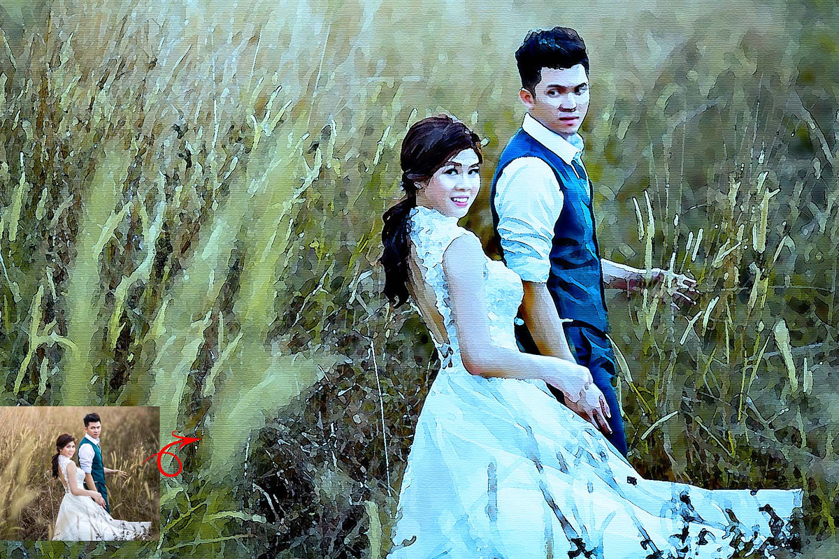Classic Watercolor Photo Effect, an Action Add-On by Photoshop Action (Photo 9 of 27)