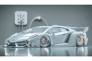 A stock image, rendered in 3D with, a Transportation Photo by ZinetroN