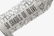 Olive Branch & Leaves Illustrations, a Texture Illustration by Greek fonts by nantia.co (Thumbnail 2 of 9)