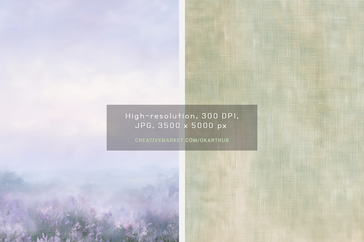 70 Painterly Garden Backgrounds, a Background Graphic by OKArtHub (Photo 10 of 13)