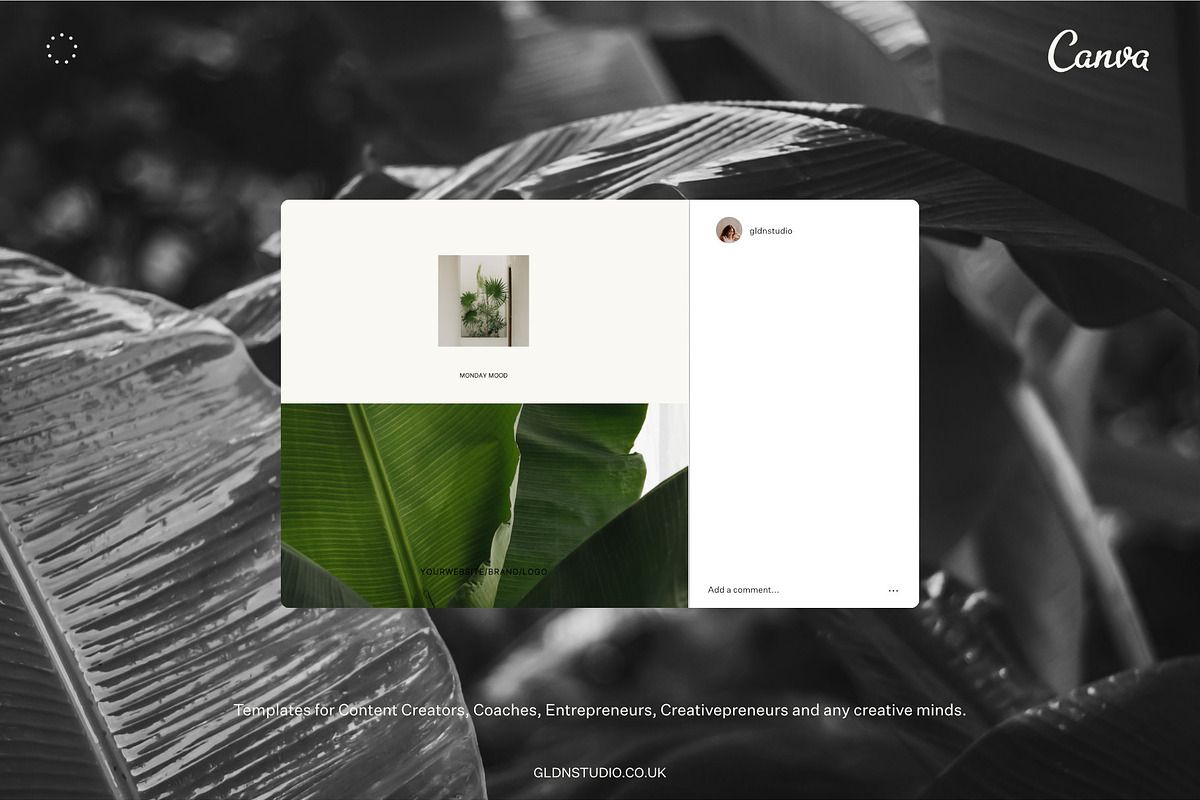 Minimal Canva Templates, a Social Media Template by GLDN Studio (Photo 4 of 8)