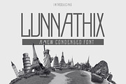 Lunnathix, a Serif Font by Rishsketch (Thumbnail 1 of 13)