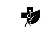 Professional medical cross with logo, an Illustration by Amazin_art (Thumbnail 8 of 21)