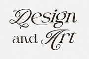 Rischa Unique Luxury Serif, a Serif Font by Cruzine (Thumbnail 4 of 9)