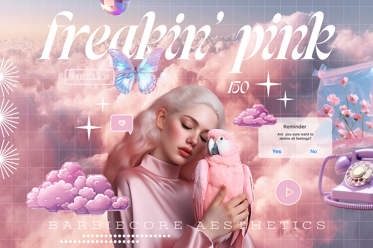 FREAKIN' PINK Dreamcore Collection, an Object Graphic by Muse Artist (Photo 1 of 14)