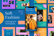 Soft Fashion Instagram Template, a Social Media Template by Inkofert (Thumbnail 1 of 12)