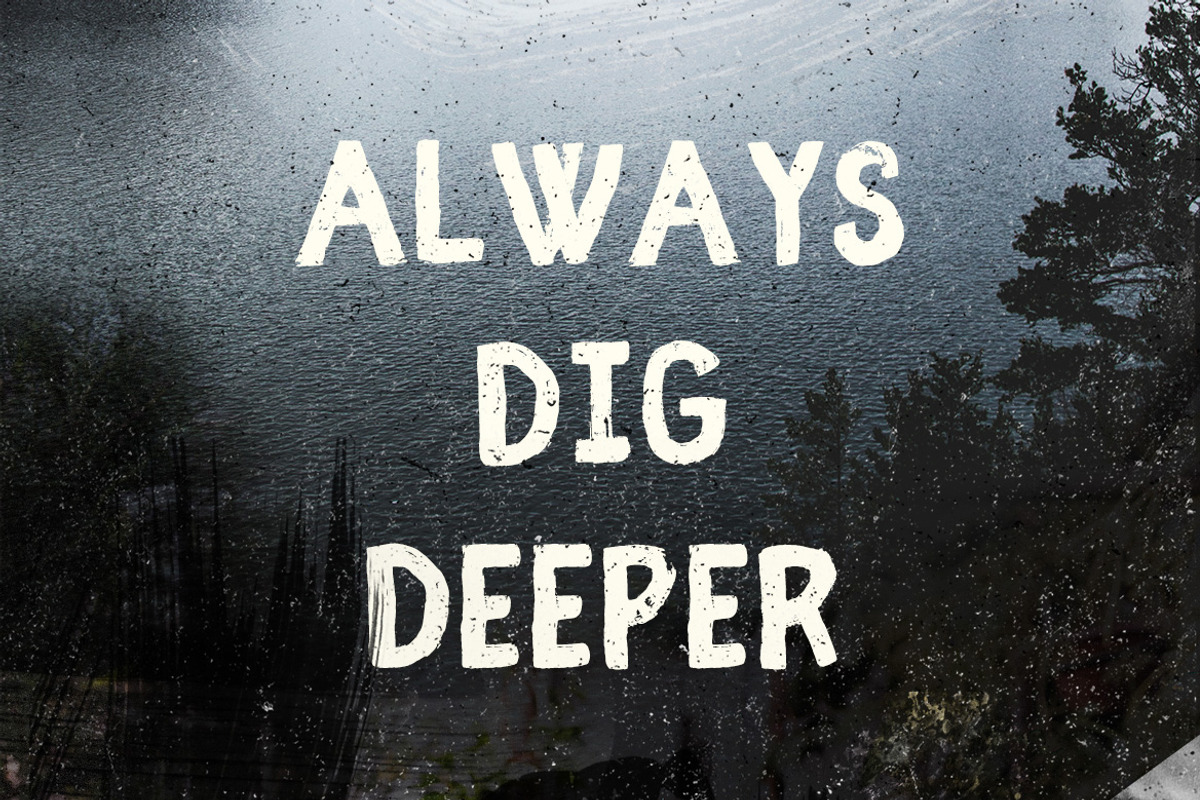Fibre - Vintage Font preview 7