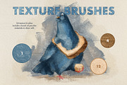 Artista Procreate Brushes, a Brush Add-On by pixelbuddha.net (Thumbnail 5 of 10)
