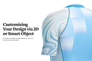 Cycling Jersey Mockups Set, a Shirt Mockup by rebrandy (Thumbnail 7 of 10)