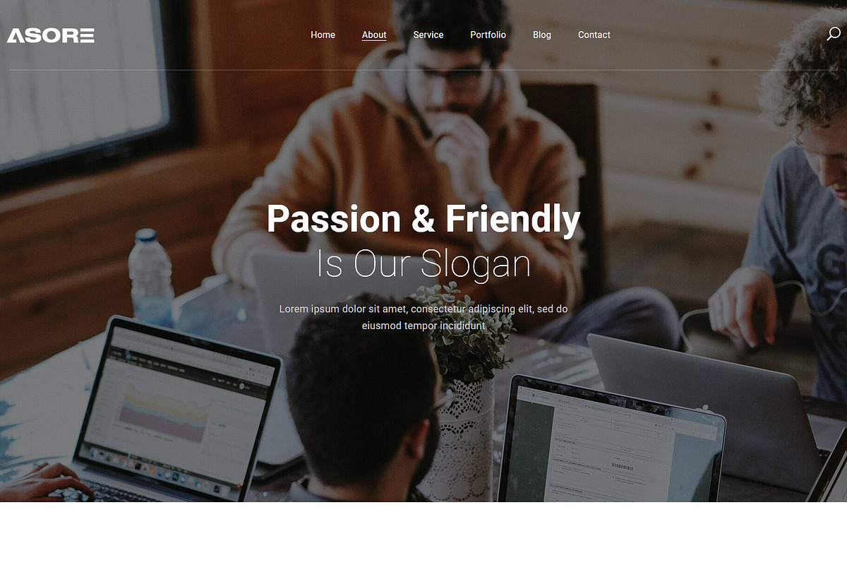 Business Bootstrap5 Template - Asore, a Bootstrap Template by HasThemes (Photo 1 of 3)