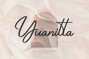 Yuanitta Handwritten Font