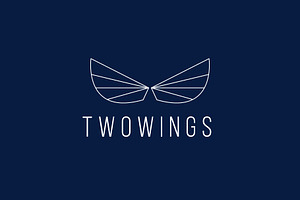 wings logo vector icon illustration, a Branding & Logo Template by Dyn Studio