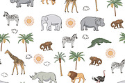 Animals World Map, an Animal Illustration by GooseFrol (Thumbnail 17 of 28)