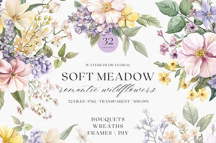 Wildflower Soft Floral Bouquet