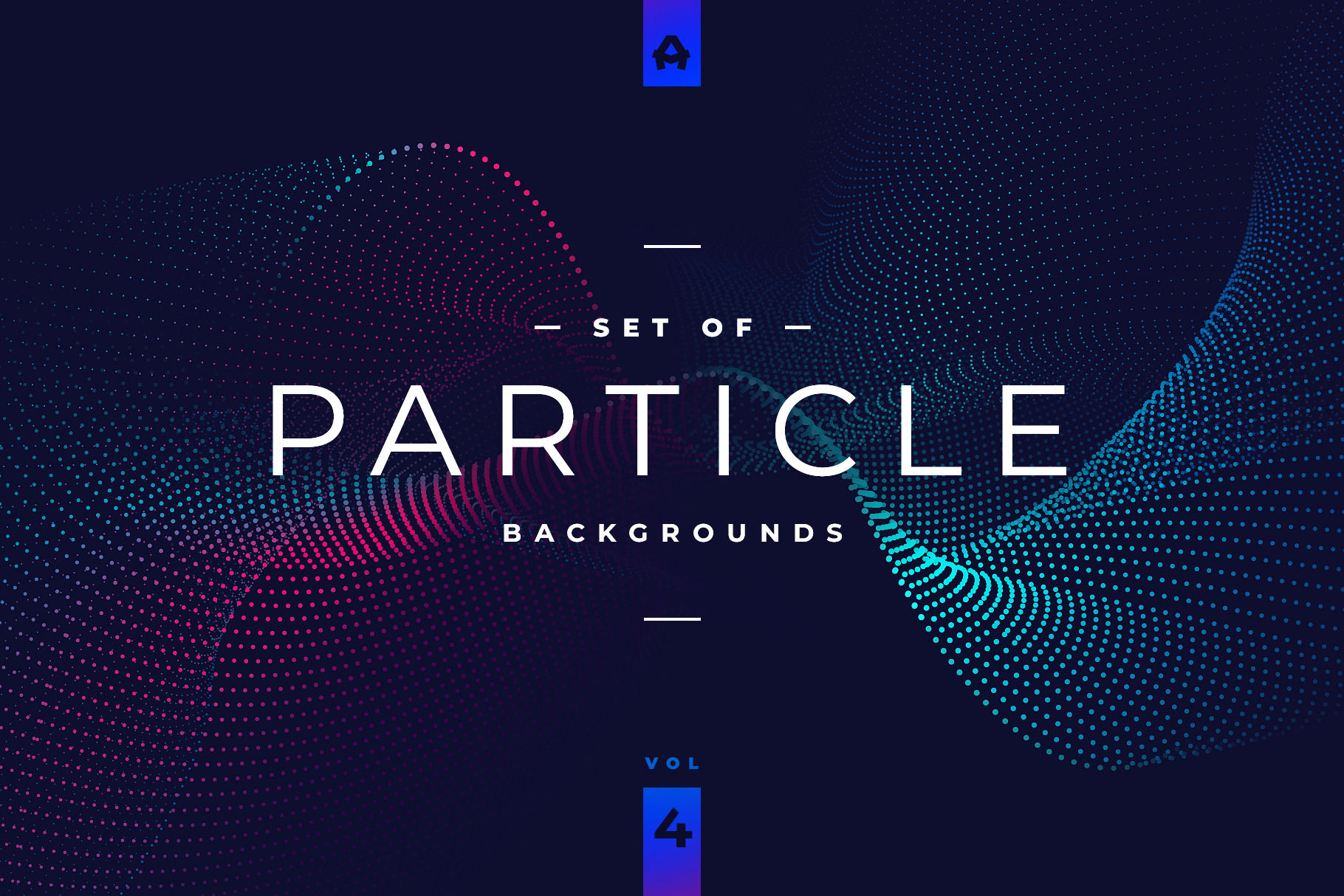 Particle Abstract Backgrounds vol 4, a Templates & Theme by blauananas