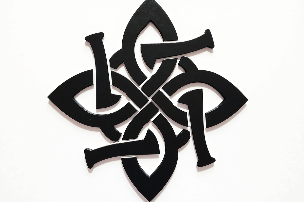 Celtic Tribal Tattoo Knot Bundle, an Illustration by hafijul (Photo 2 of 9)
