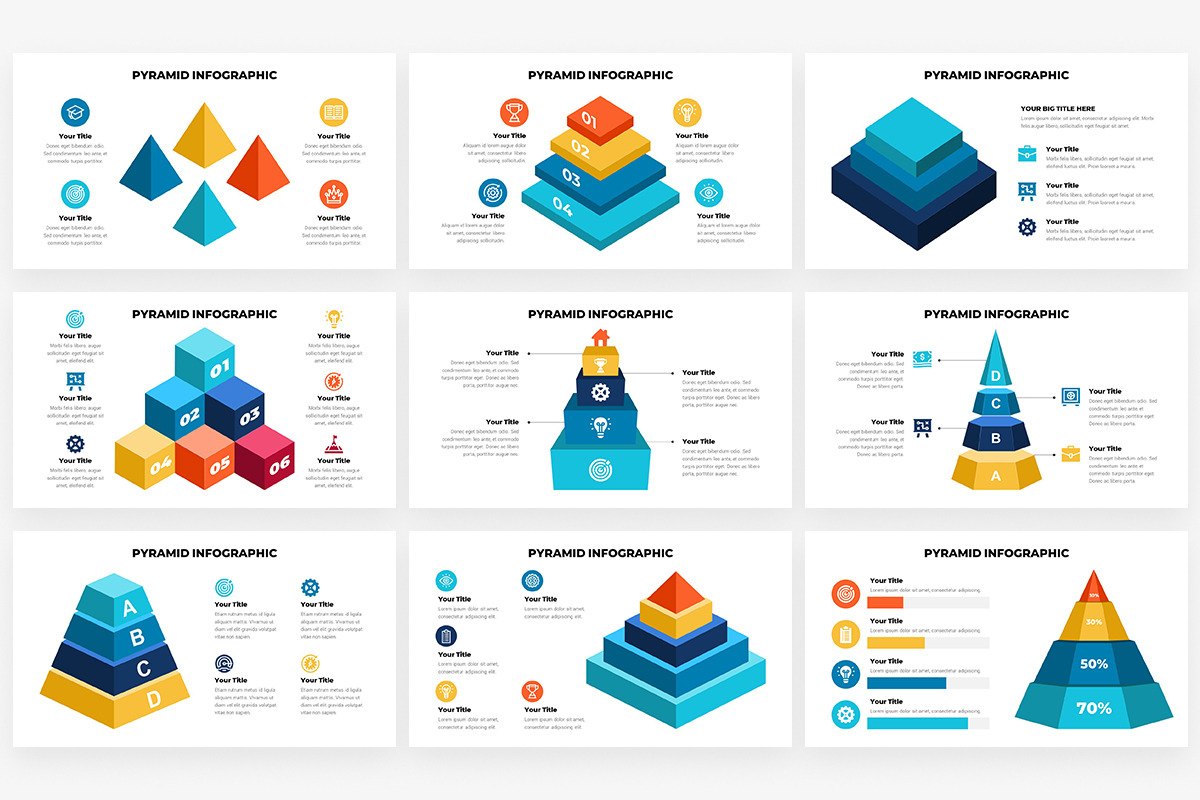 Pyramid Infographics Presentation, a Presentation Template by ProfessionalSlide (Photo 4 of 7)