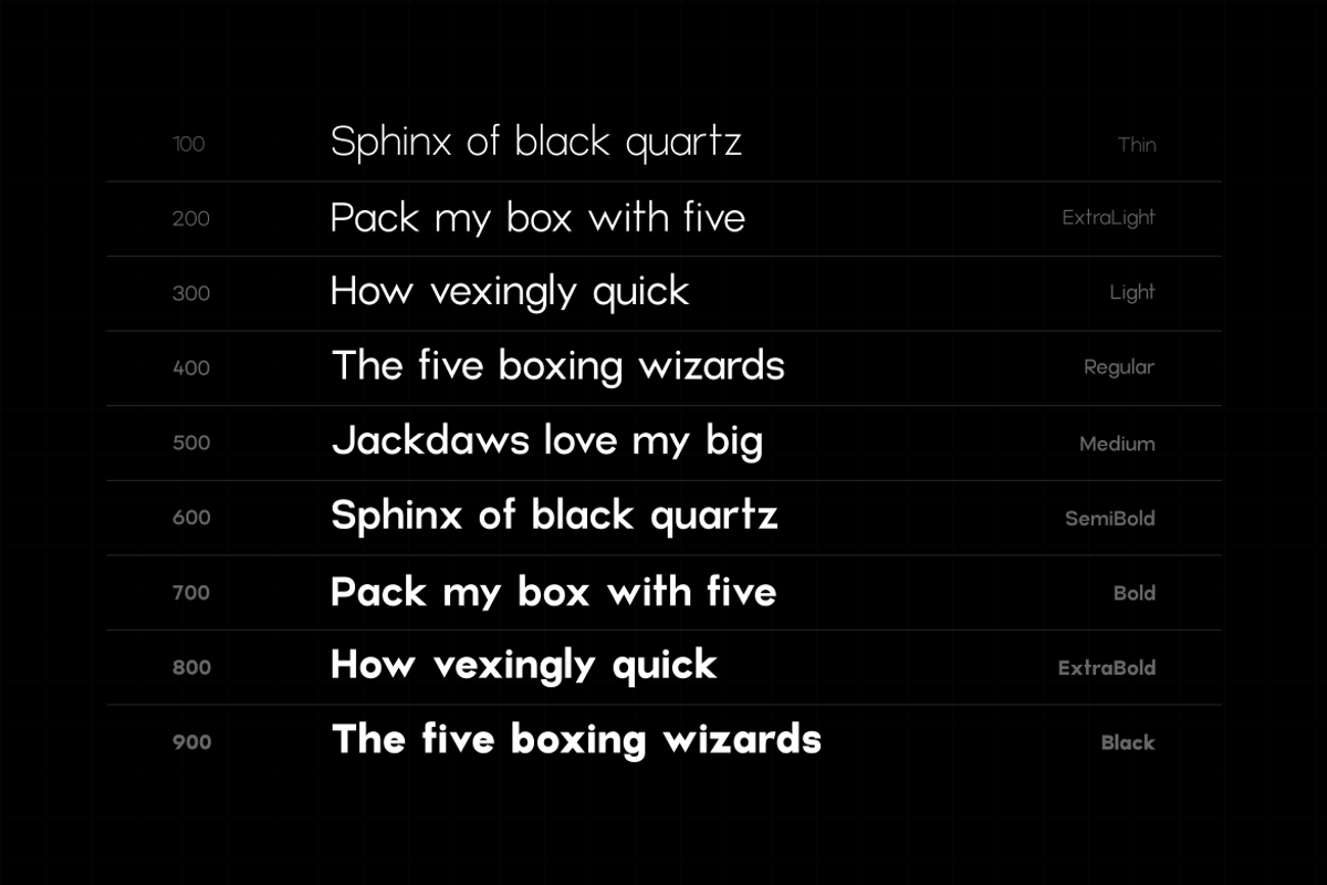 Helix, a Sans Serif Font by Webhance Studio (Photo 5 of 12)