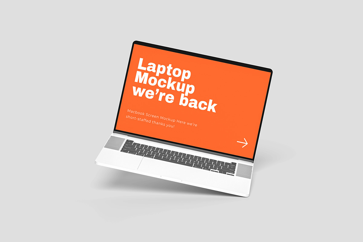 Laptop Mockup, a Mac Mockup by Qwertymockup (Photo 4 of 5)