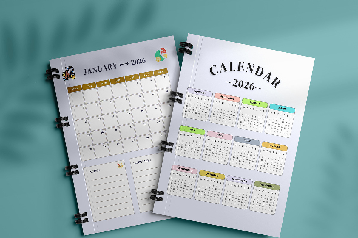 2026 Financial Budget Planner, a Stationery Template by Designmela01 (Photo 6 of 10)
