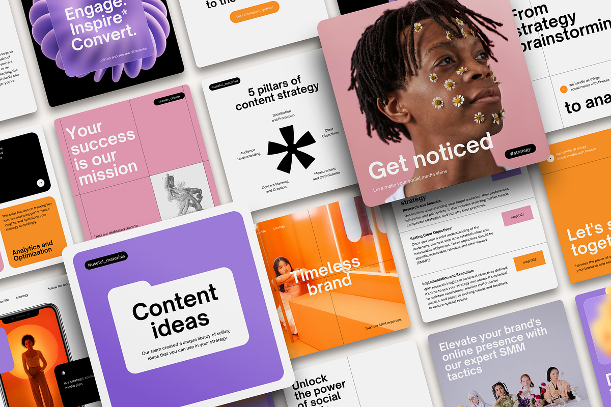 Digital Agency Social Media Kit, a Social Media Template by Karisma Studio (Photo 1 of 9)